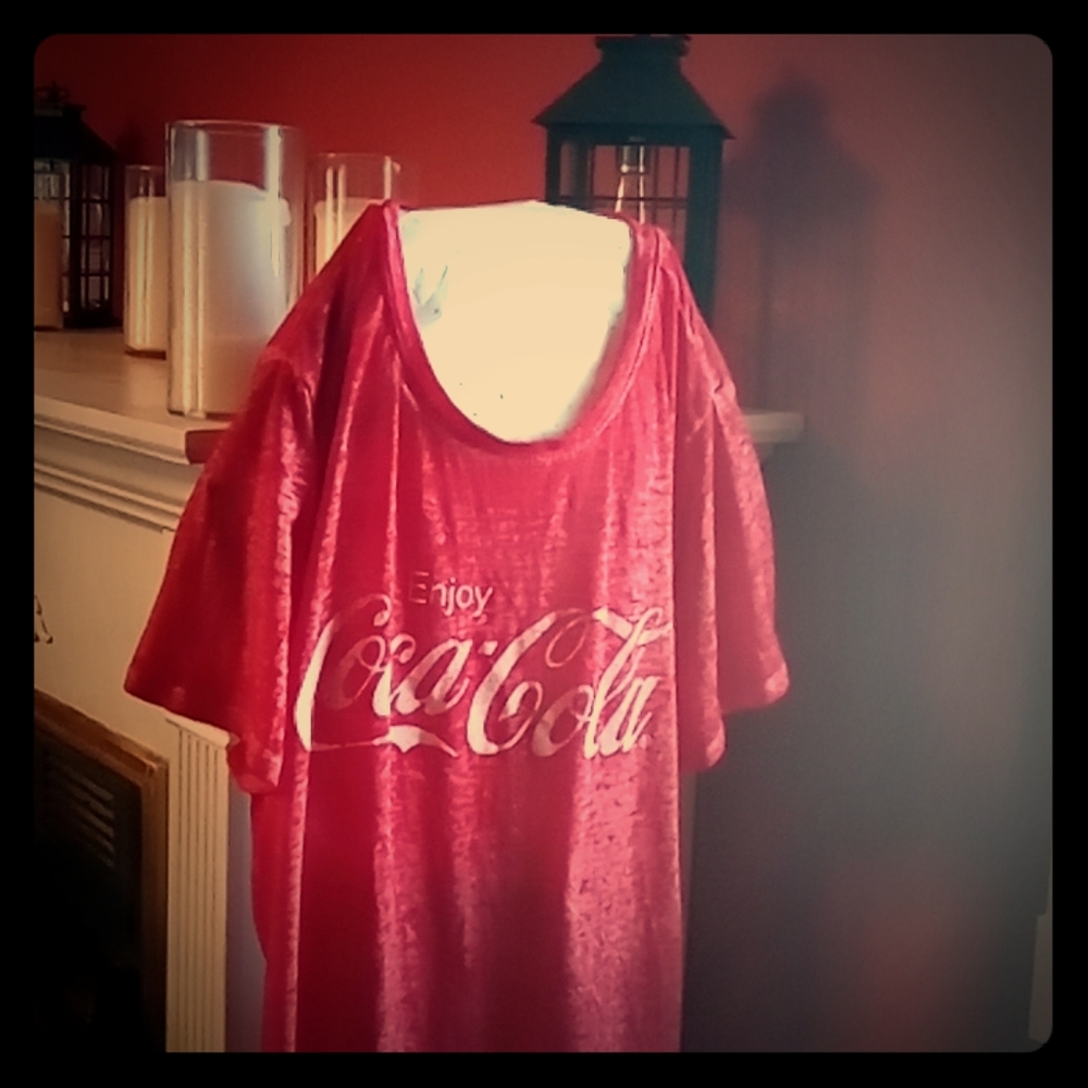 Vintage Coca-Cola ladies tshirt